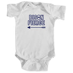 Bison Fierce Blue Arrow Infant Bodysuit