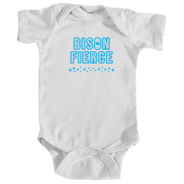 Bison Fierce Blue Stars Infant Bodysuit