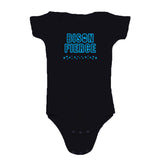 Bison Fierce Blue Stars Organic Cotton Infant Bodysuit